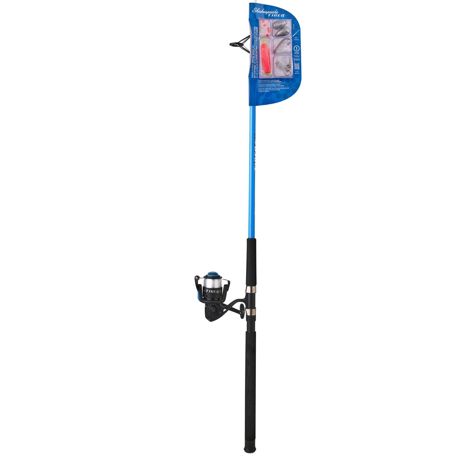 Tiger Spinning Catfish Combo Kit